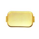 Vintage Carefree Gold Anodized Aluminum Tray - Made in England
