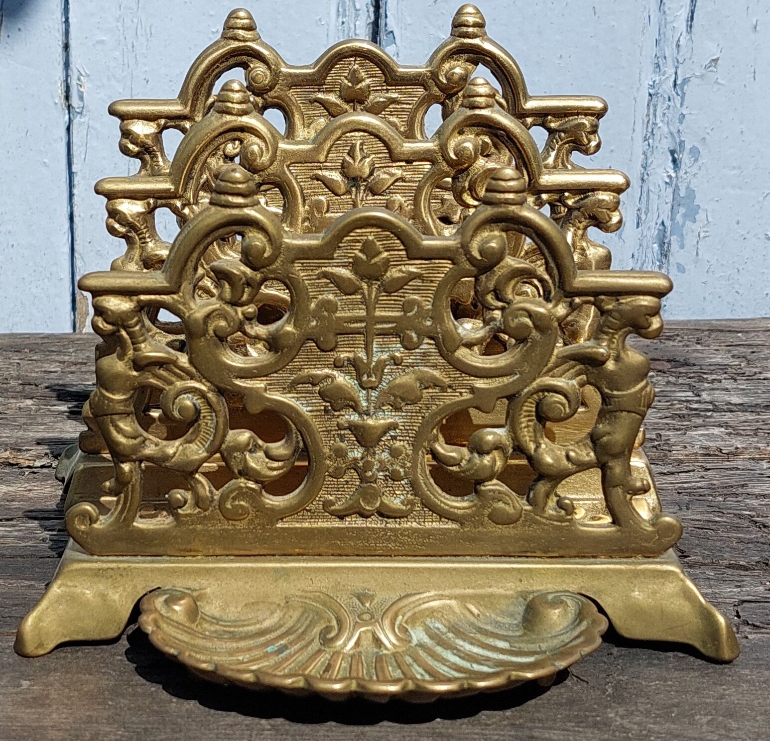 Brass mail sorter