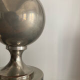 Barbier chromed metal lamp