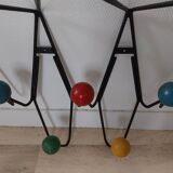 50s wall coat rack