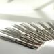 8 Table Knives A. Krupp Italy Vintage