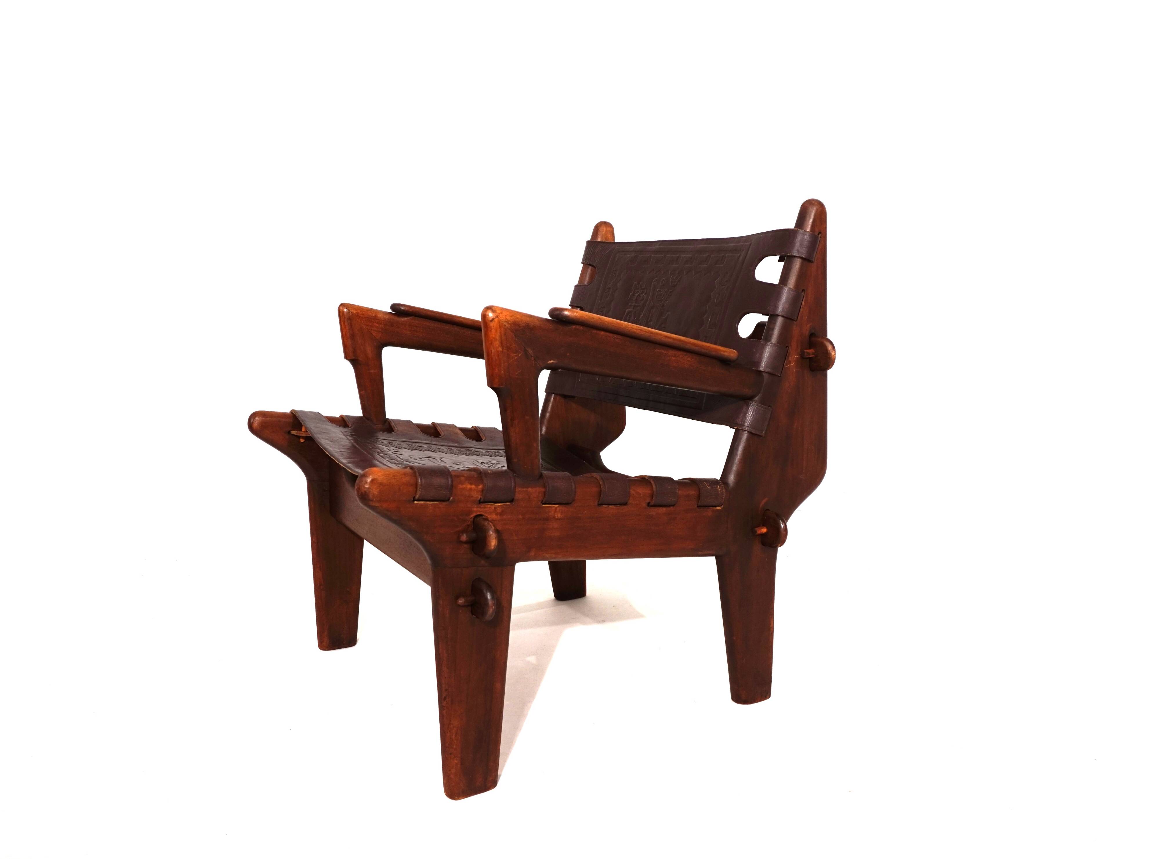 Cotacachi armchair by Angel Pazmino for Muebles de Estilo, 1960
