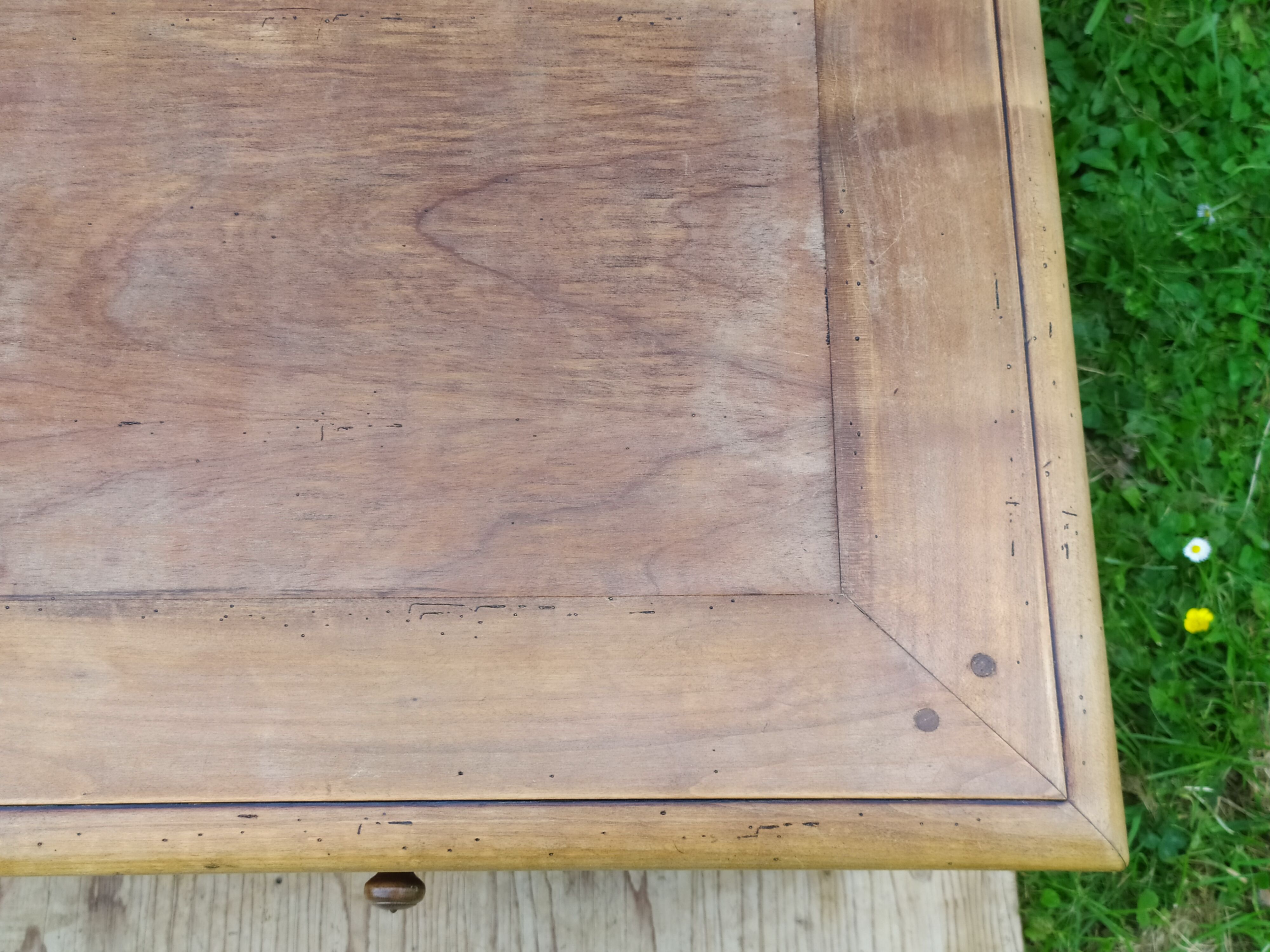 Cherry wood coffee table