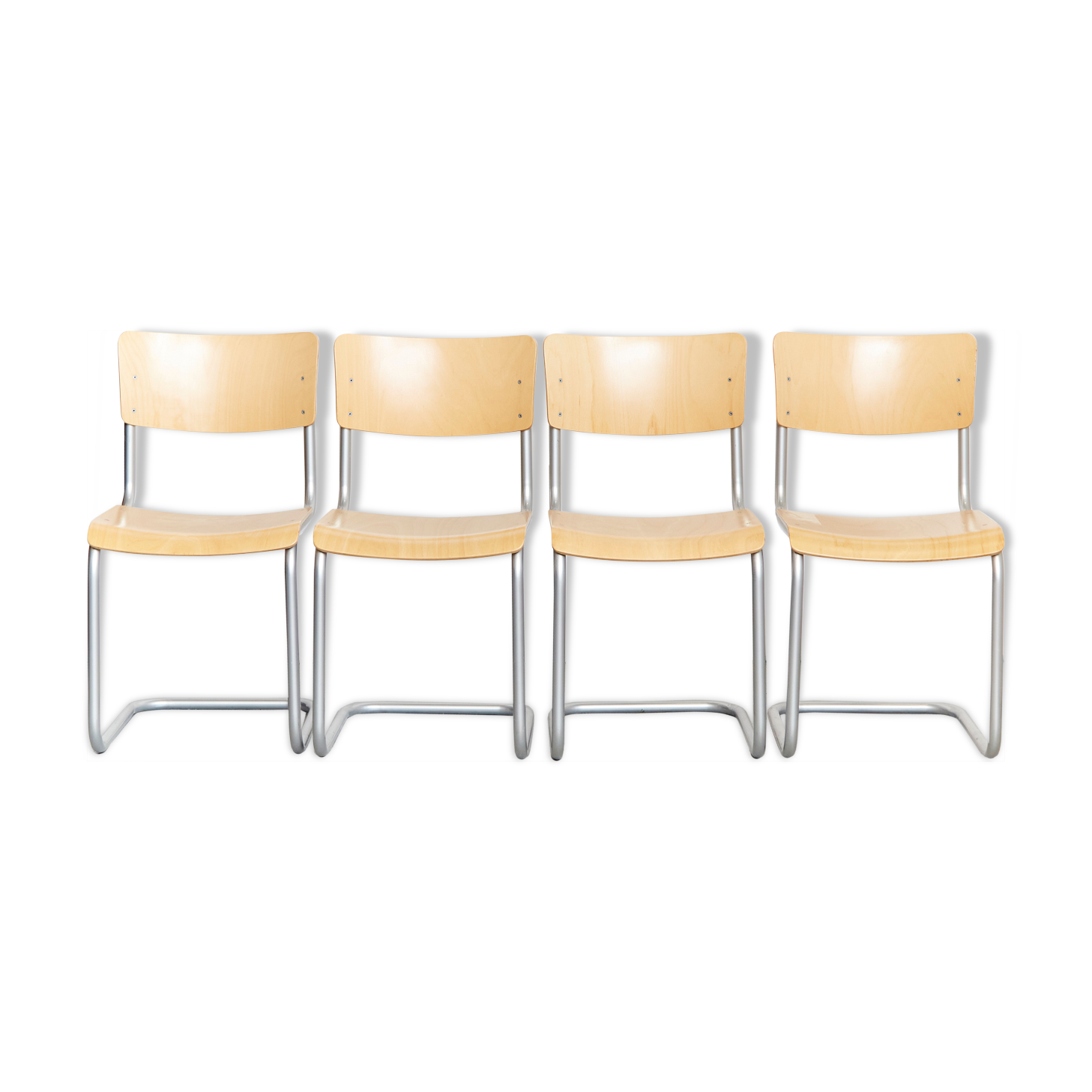Mart Stam Cantilever S43 for Thonet I Set of Four