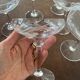 6 champagne glasses