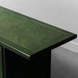 Vintage modern vintage 70s green wooden sideboard