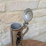 Marzi and Remy Germany decorative beer mug in glazed ceramic