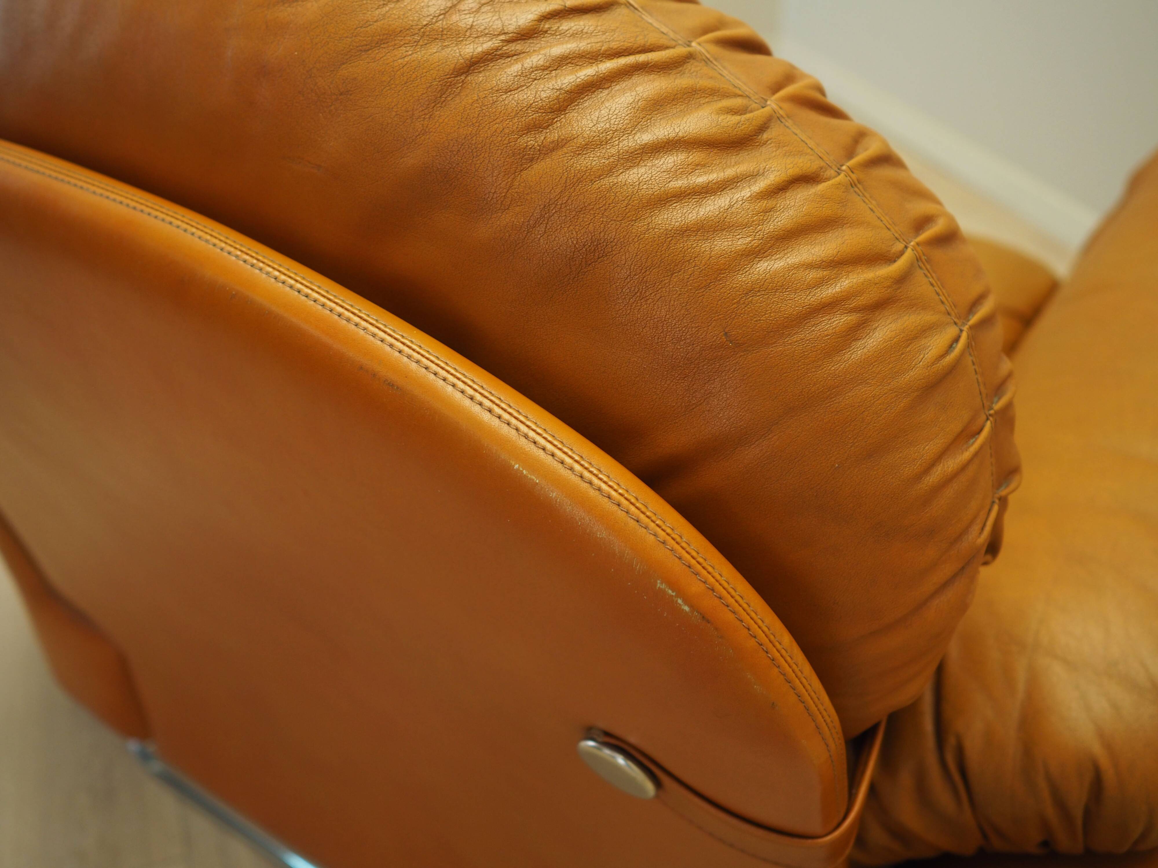 Orange armchair, Space Age design, 1960s, production: Italy