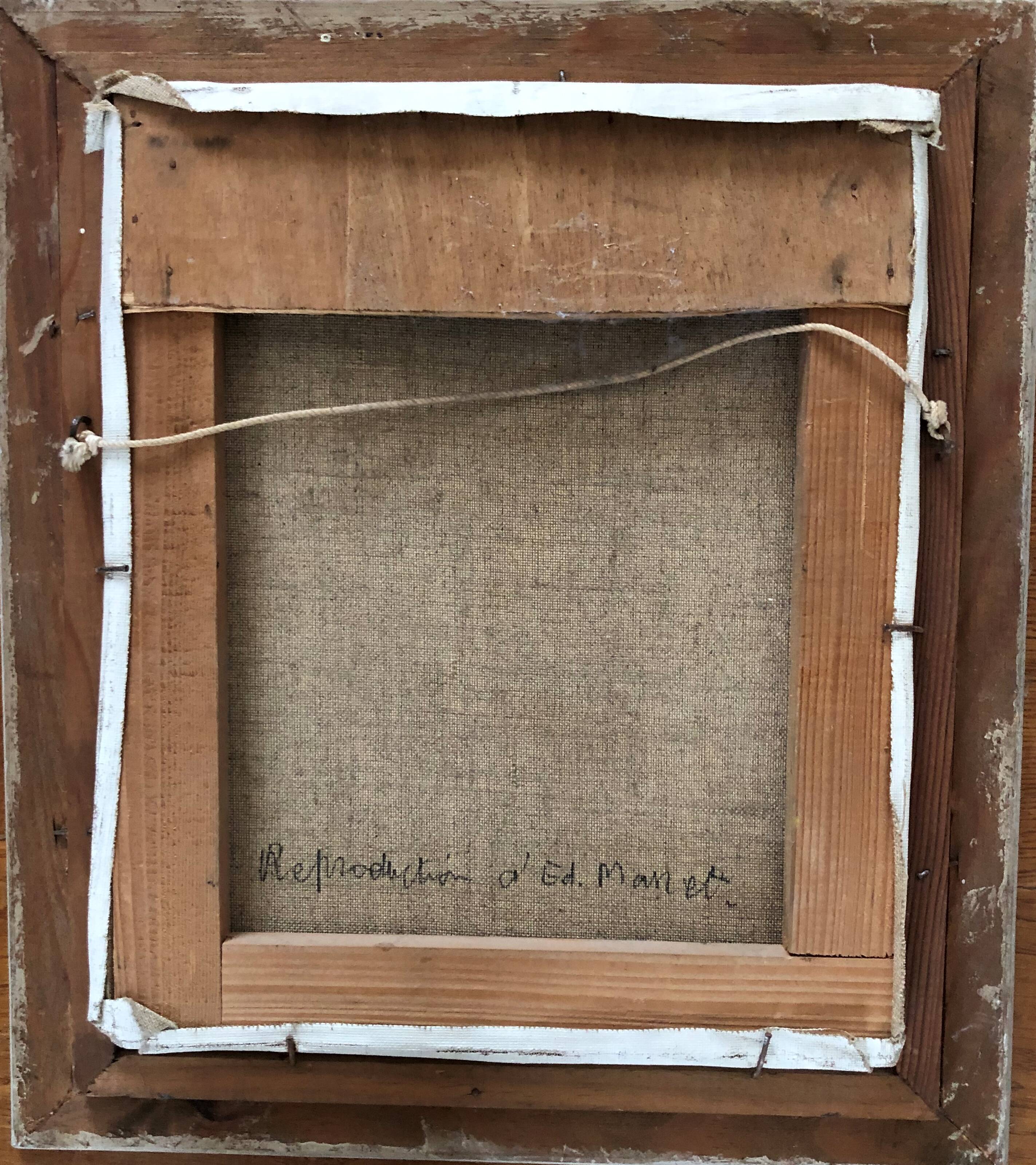 Oil on canvas: The Cherry Boy