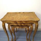 3 florentine pull out tables