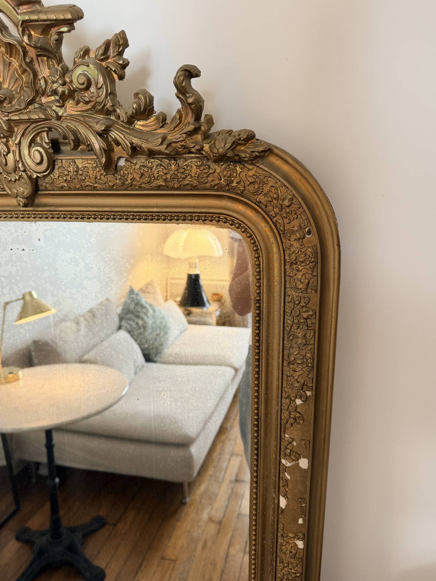 Large Louis Philippe mirror