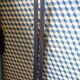 Pair of old wooden skis L=211cm