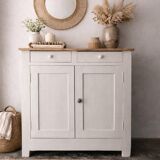 Parisian buffet in fir – chic country/bohemian style