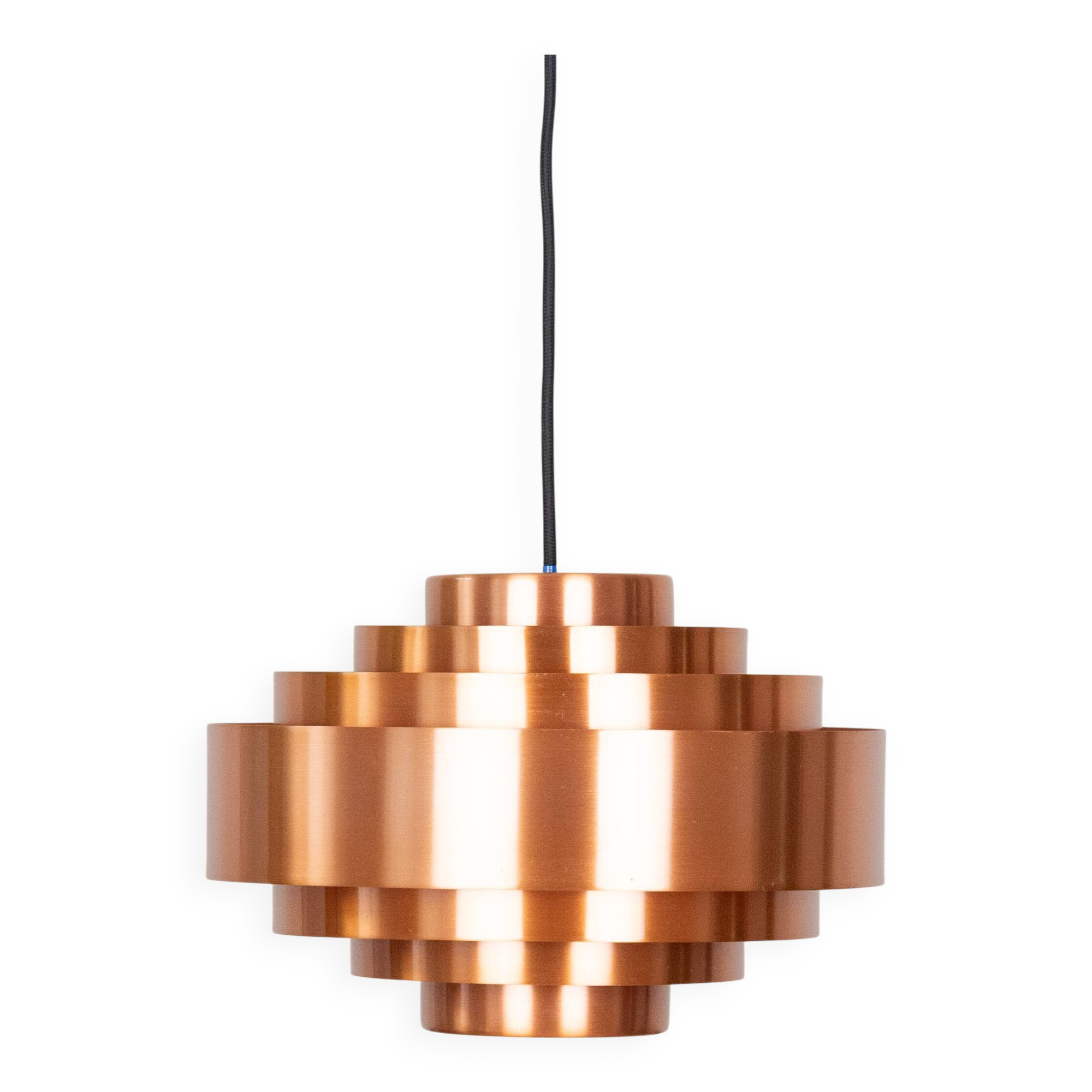 Vintage Danish Pendant Lamp by Jo Hammerborg for Fog & Mørup, 1960s