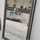 Louis Philippe Napoleon III mirror in decorated gilded wood - 1m70