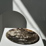 Dish in petrified wood