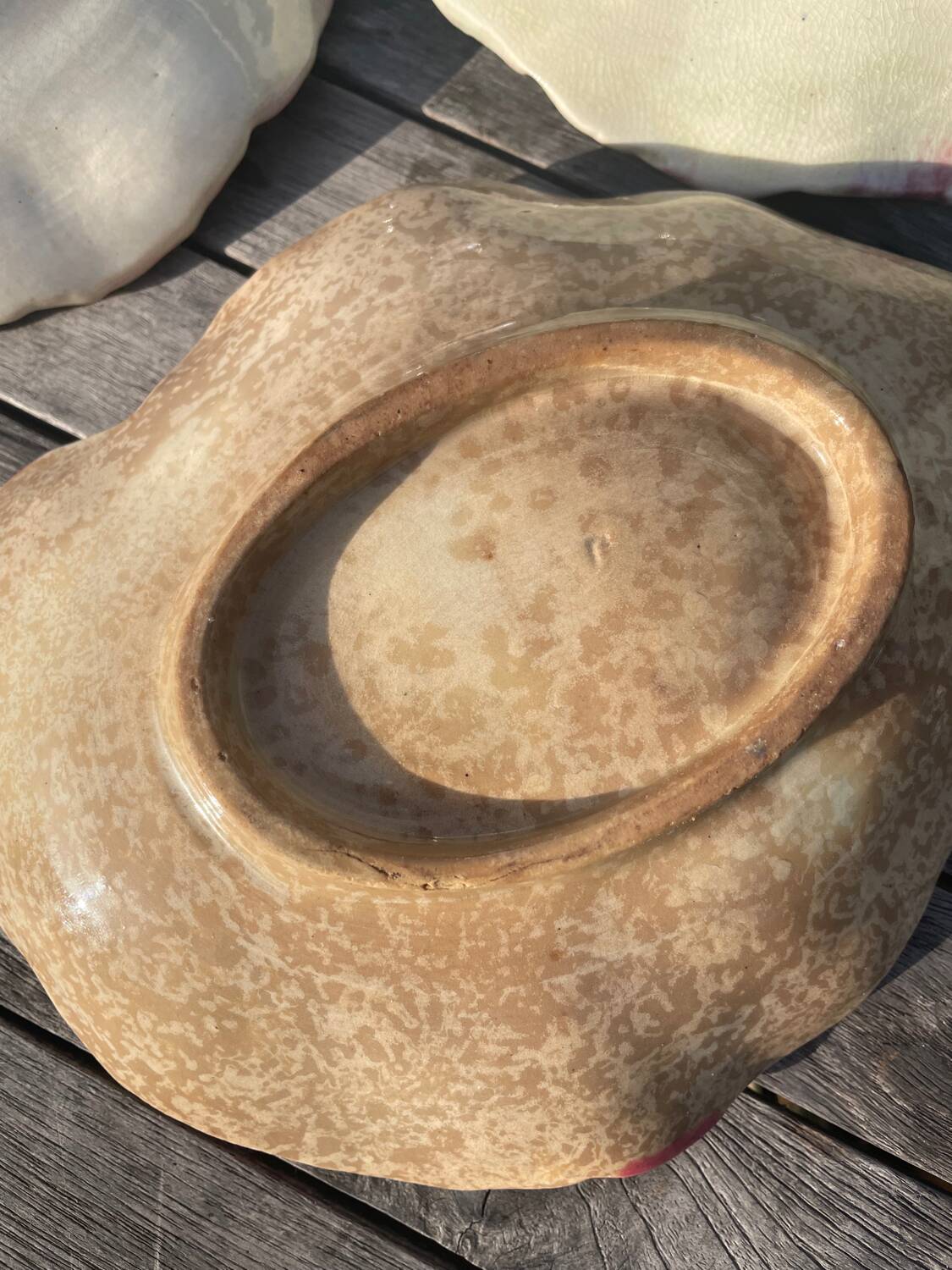 3 ramekins in earthenware