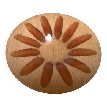 Vide poche en bois Nopjes houtdraaiwerk fait main