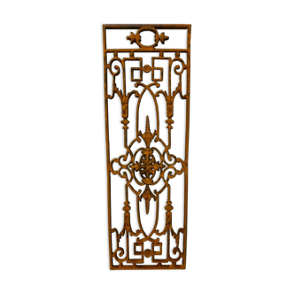 Cast iron door grille