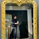 Ancient mirror 177x117 cm from Napoleon III era very good condition