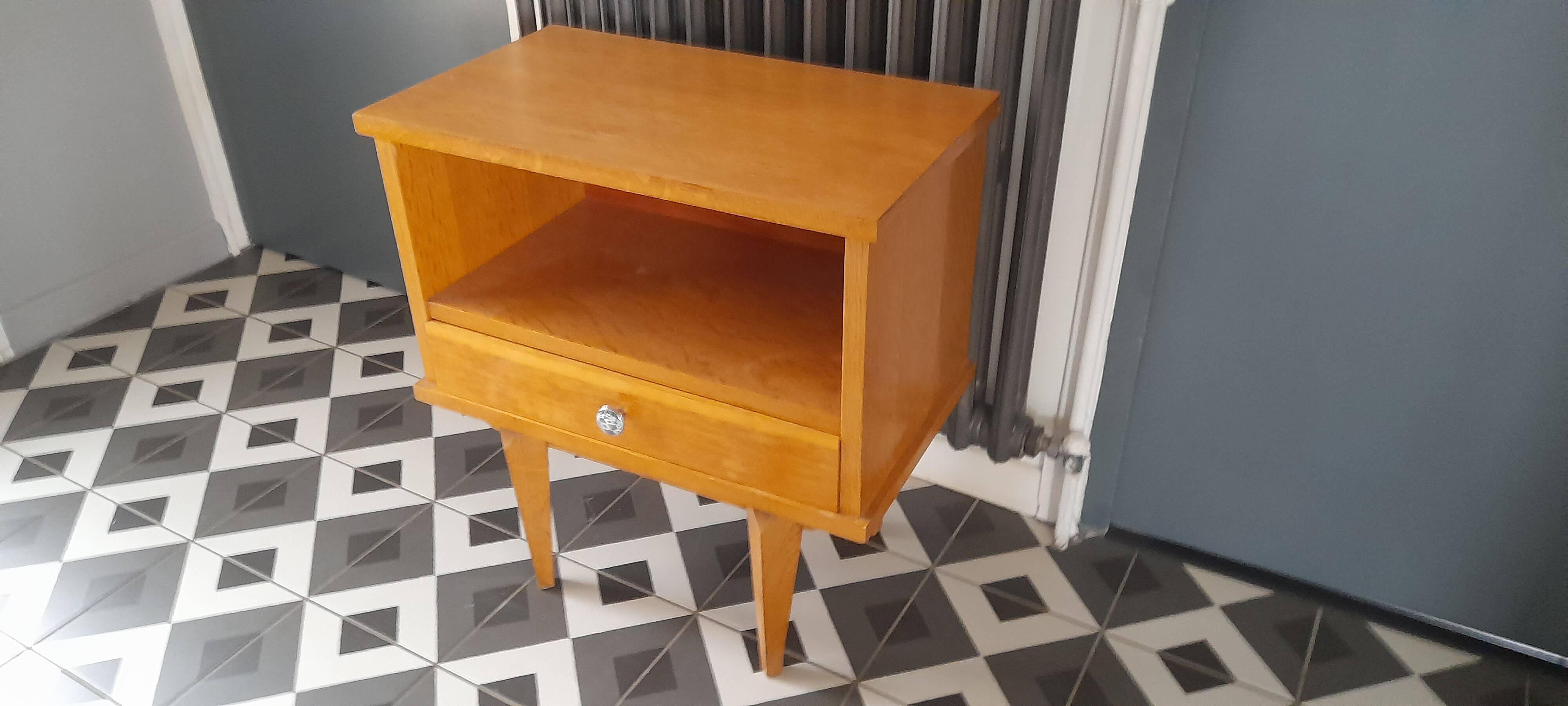 Scandinavian bedside table from the 60s