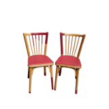 Paire de chaise bistrot Baumann n°12