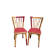 Pair of Baumann bistro chair n°12