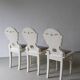 Chaise suédoise peinte en blanc | 1 sur 3 | Années 1920