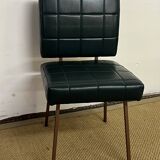 Green Skai chair, 1960s