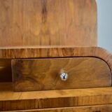 1939s pair of Art Deco bedside tables, Czechoslovakia