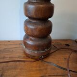 Wooden lamp base