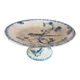 Gien bird-decorated footed cup