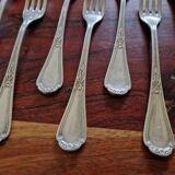 Christofle, Paris - Set of 10 Empire model dessert forks