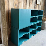 Large vintage wooden mail sorter (refurbished)