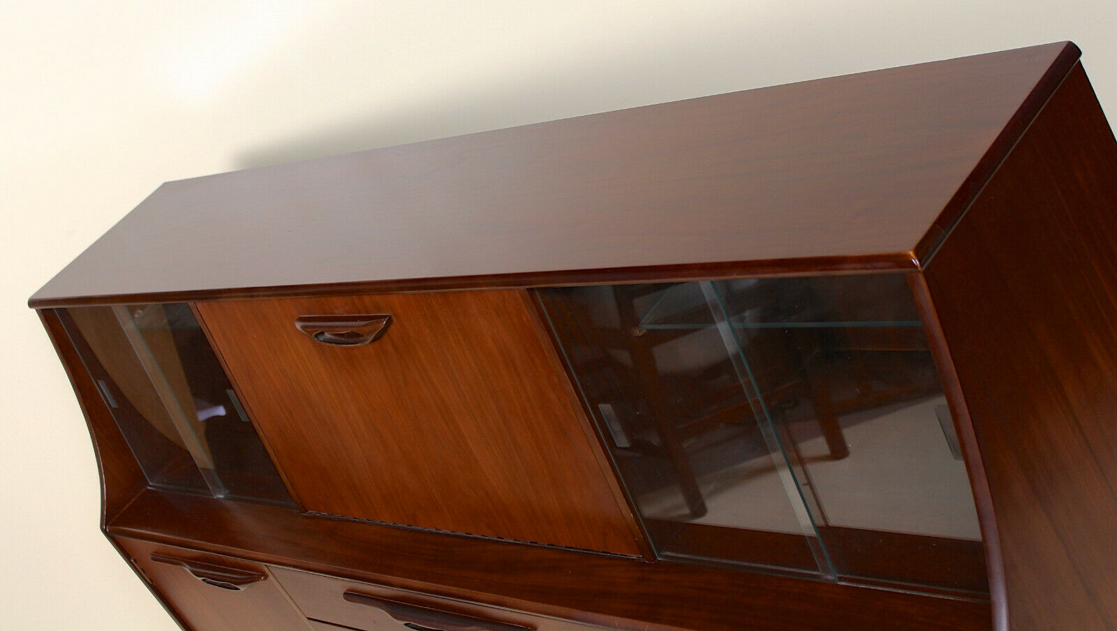 20Th century iced teak cocktail buffet