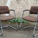 Pair of Strafor cantilever armchairs