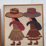 Vintage painting tapestries