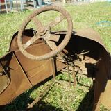 Old pedal car
