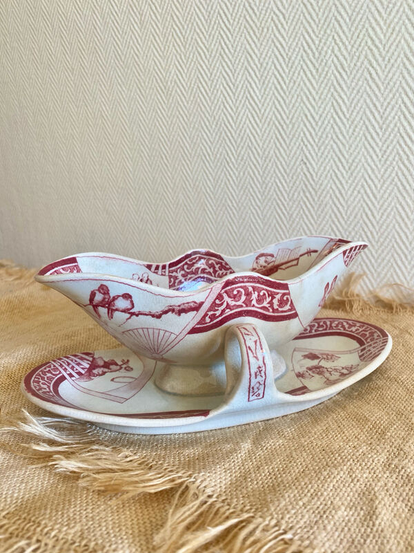 Ancienne saucière Jules vieillard Bordeaux XIXeme