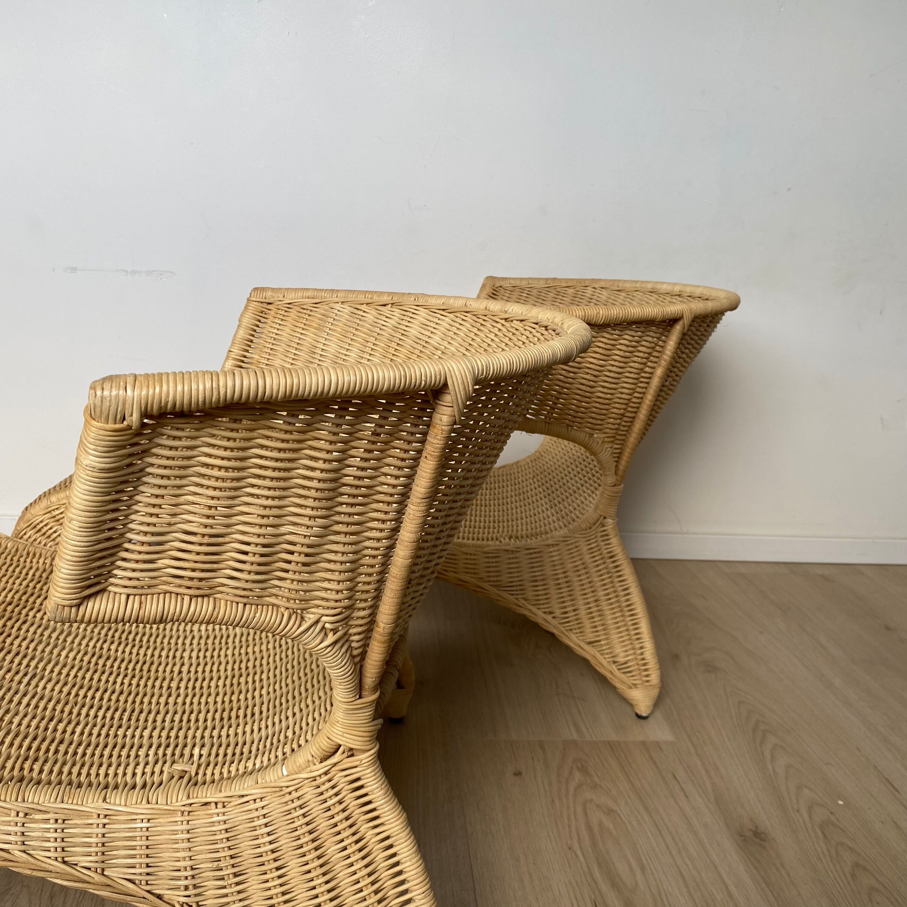 IKEA PS SÄVÖ rattan lounge chairs