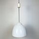 Vintage Chandelier with Milk Glass from Elektrosvit, 1960s