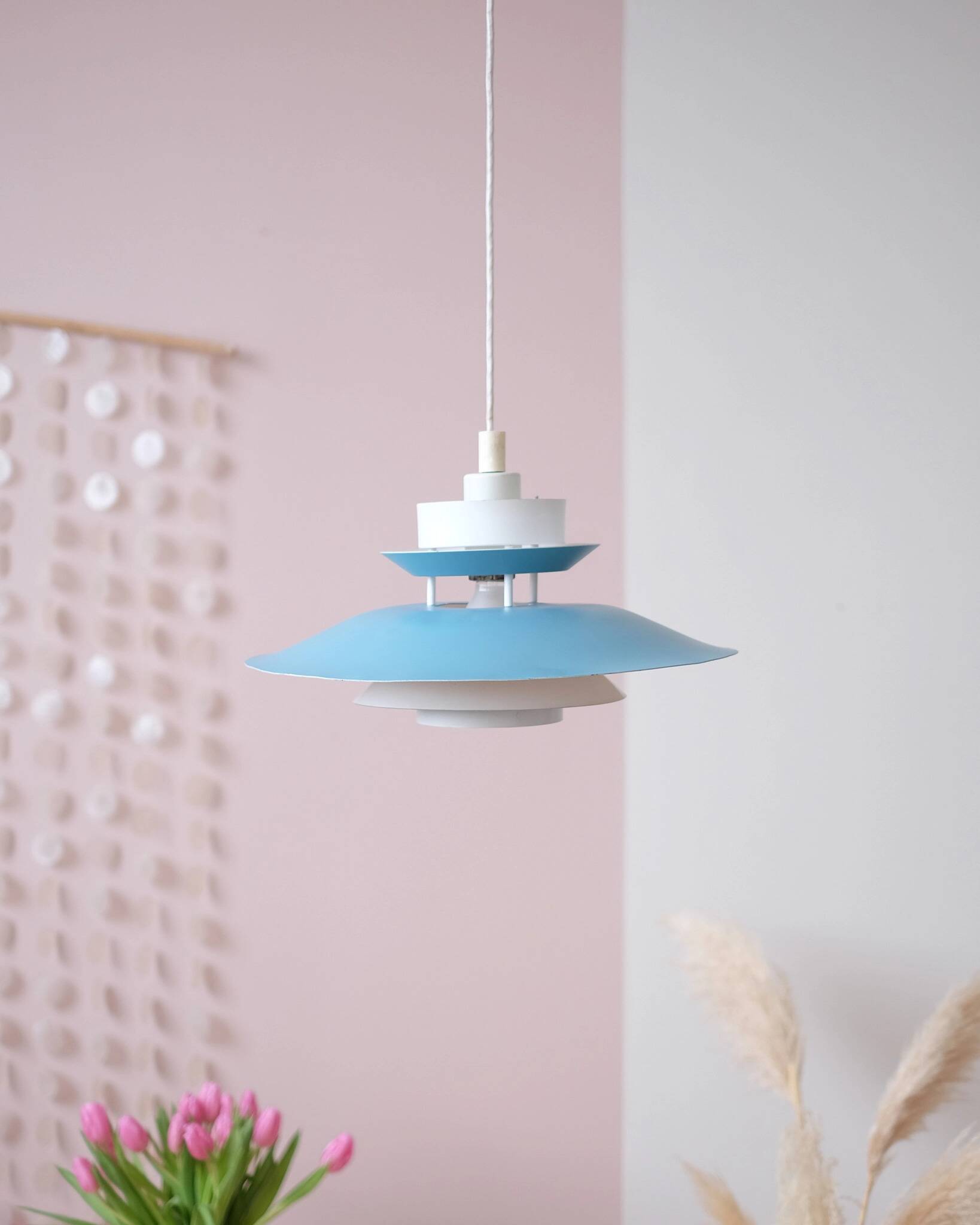 Old Scandinavian pendant light