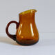 Pichet vintage en verre marron