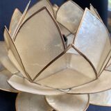 Lampe/apllique Lotus années 80