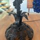 Large Murano table lamp, bunch of grapes