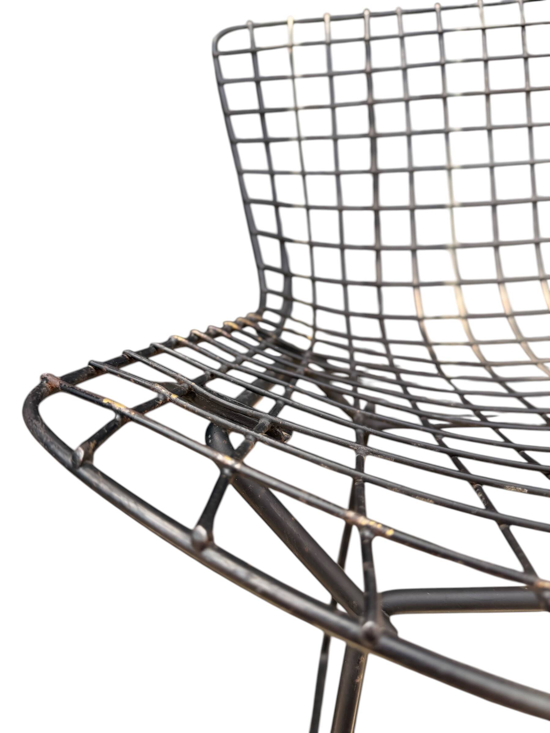 Pair of Harry Bertoia Chairs for Knoll (Vintage Design, Steel)