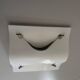 Simple wall light in opal glass with a square design, 1970s, Italy.