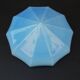 Blue glass diamond globe