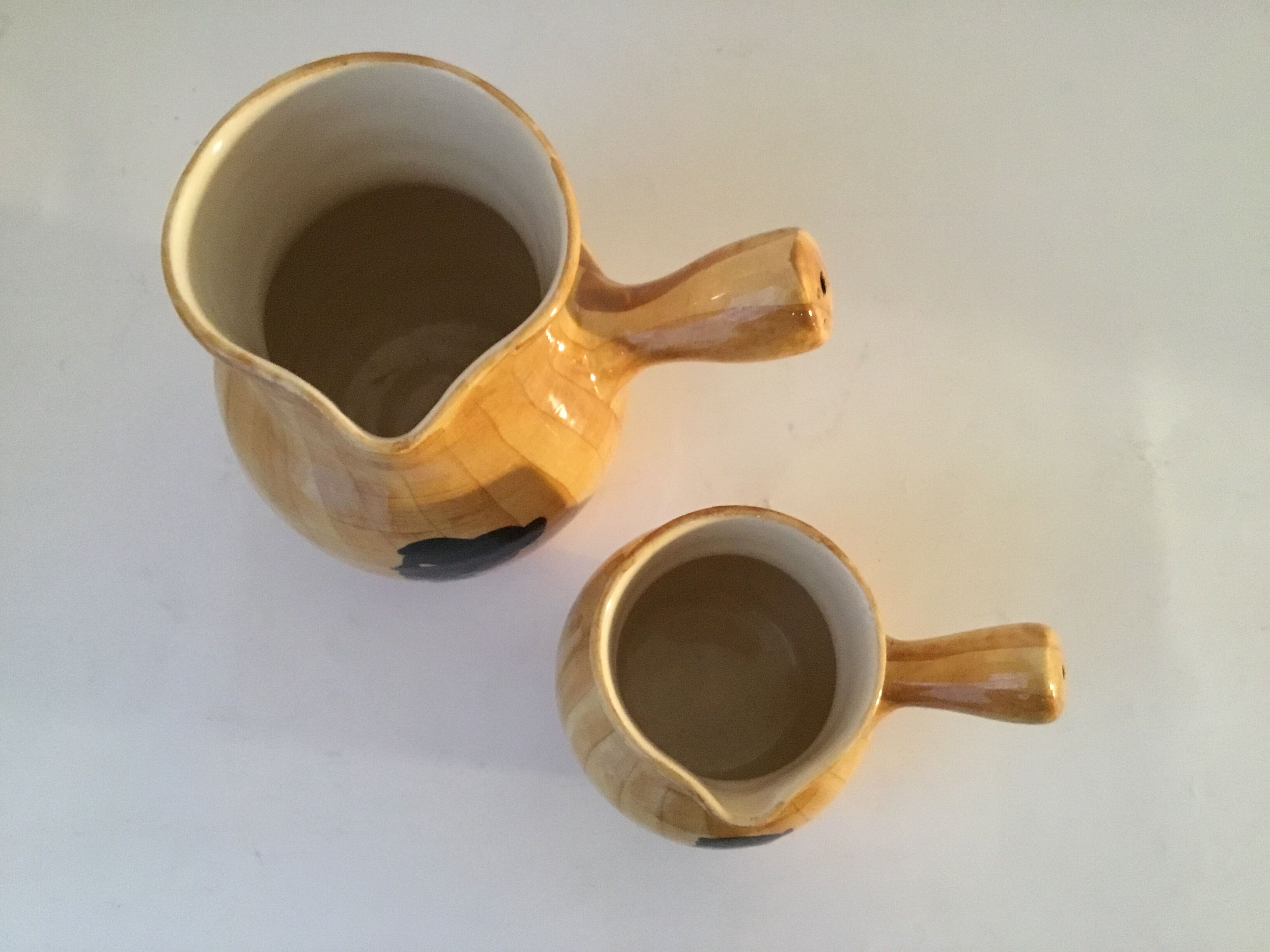 Lot de 2 pichets Grandjean Vallauris