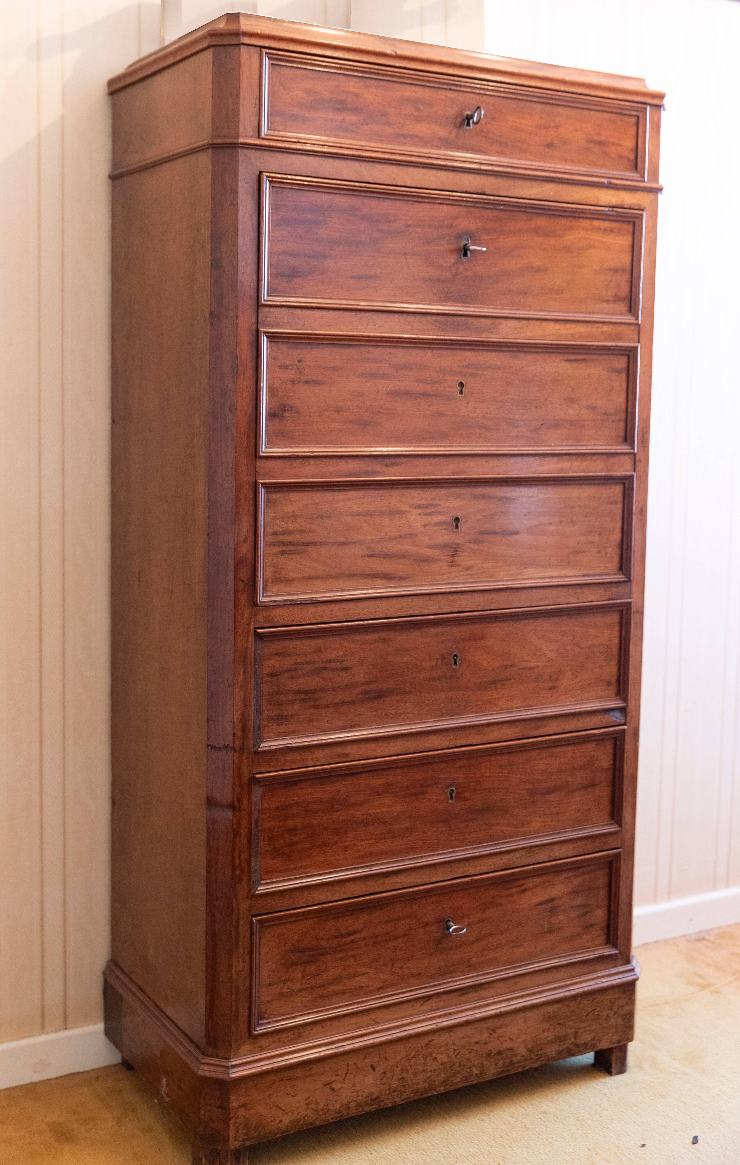 Louis Philippe chest of drawers